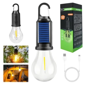 Rechargeable Solar-Powered Lamp