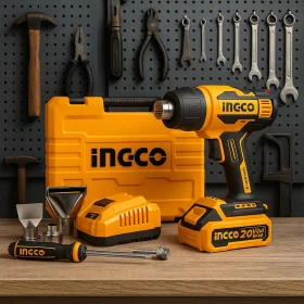 ingco Cordless Li-Ion Heat Gun 20V 4.0AH