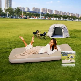 Automatic inflatable air bed mattress, Single bed