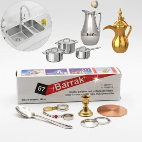 Barrak German Metal Polish – Multi-Surface Shine & Protection Paste