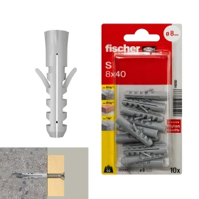 Fischer Blister S-8 KP Plug 10pcs