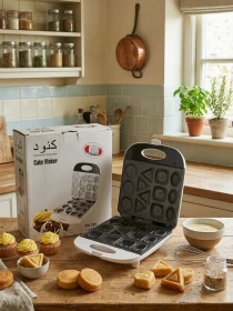 Kenwood Multi-Shape Cake & Maamoul Maker – 13 Pieces, Model ZM-259