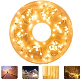 عقد إضاءة زينة LED من DLC (موديل DLC-32853) – طول 50 متر و500 لمبة