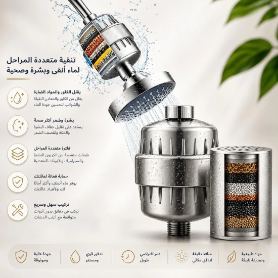 High Pressure Shower Filter Head