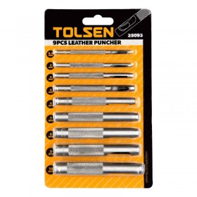 Tolsen 9PCS Leather Puncher-25093