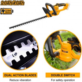 Ingco Lithium Ion Hedge Trimmer - chtli2001